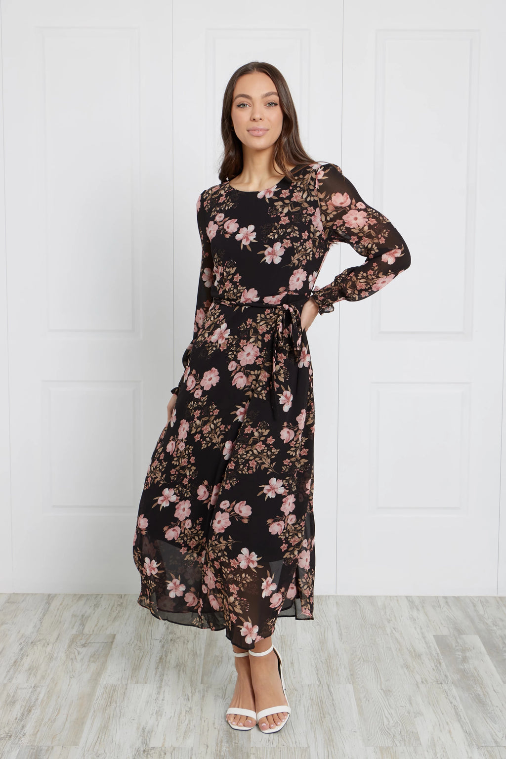 FLORAL MAXI DRESS